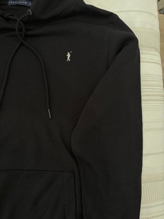 Sudadera Polo Club Negra Talla S