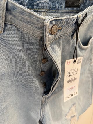 Bermuda vaquera Zara Talla S/36