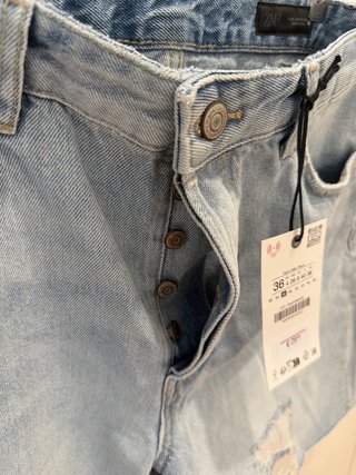 Bermuda vaquera Zara Talla S/36