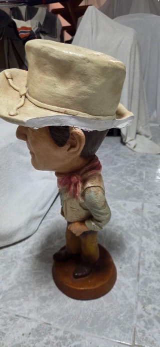 Figura John Wayne Escayola Coleccionista
