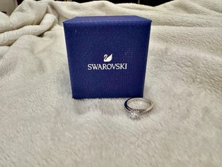 Anillo Swarovski Plata y Circonitas