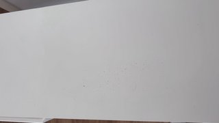 Mueble TV blanco y madera