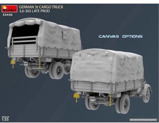 Maqueta Camión Carga Alemán 3t MiniArt 1:35
