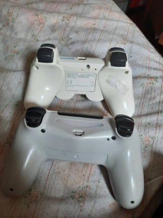 Mandos Sony PS4 y PS3 Blancos