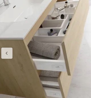 Mueble Moon Madera Diseño Suspendido/Suelo