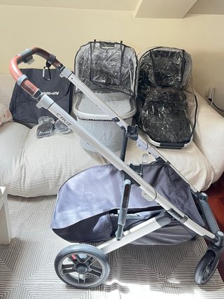 Silla y capazo Uppa Baby Cruz II