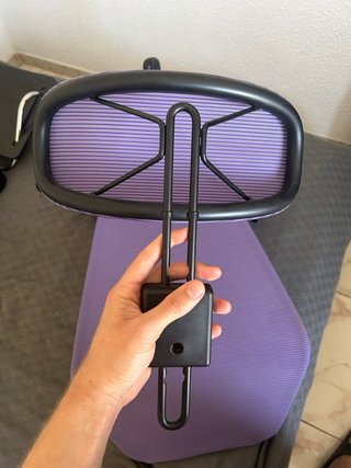 Silla Gaming Ergonómica Morada