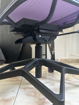 Silla Gaming Ergonómica Morada