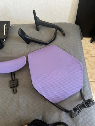 Silla Gaming Ergonómica Morada