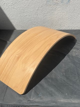 Tabla de equilibrio Montessori artesanal