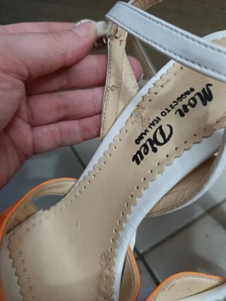 5 paia sandali donna n.36