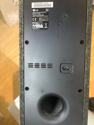 Subwoofer LG Negro