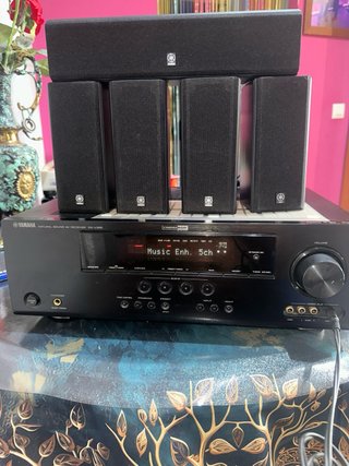 Home cinema Yamaha RX-V365 + 5 altavoces