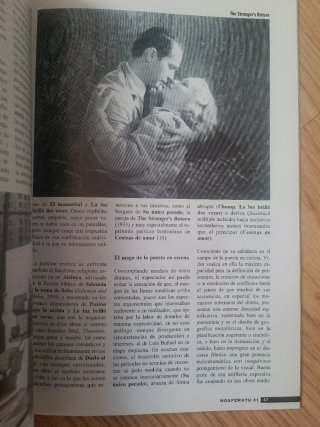 Lote revistas de cine Nosferatu. Precio por lote
