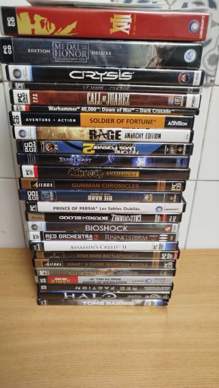 Lote 17 Juegos PC: Halo, Crysis, StarCraft, etc.