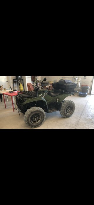 Yamaha Kodiak 700 ATV equipo herbicidad