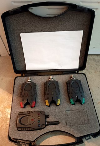 Set 3 Alarmas Pesca + Receptor