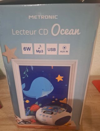 Radio casete infantil Ocean