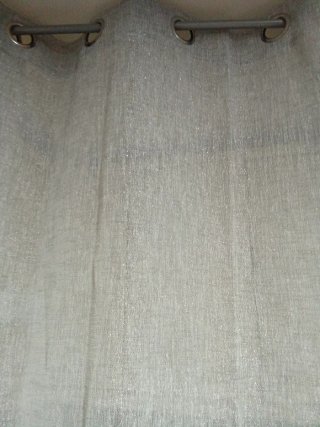Cortinas de barra grises 1,45x2,50