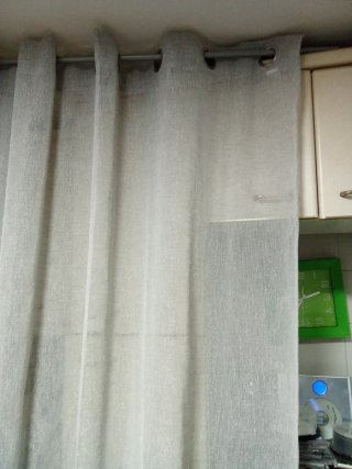 Cortinas de barra grises 1,45x2,50