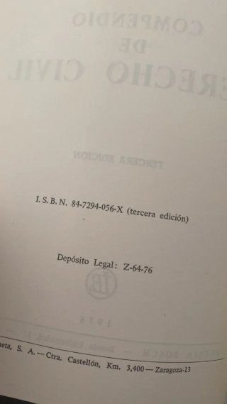 Compendio de Derecho Civil