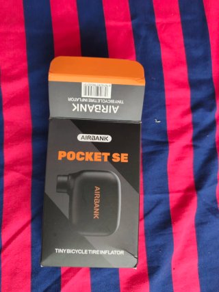 Mini Inflador Eléctrico Bicicleta AIRBANK Pocket