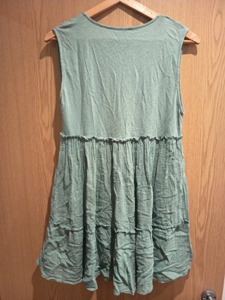Vestido verde Pull&Bear