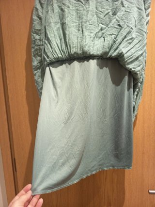 Vestido verde Pull&Bear