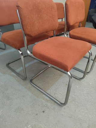6 Sillas RIDGE RIB Naranja
