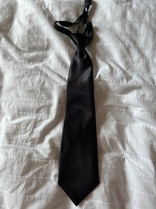 Corbata y Corsé Negro