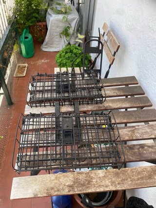 2 Cestas Bicicleta Plegables - Poco Uso