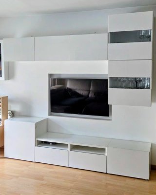 Mueble salón BESTÅ Ikea blanco