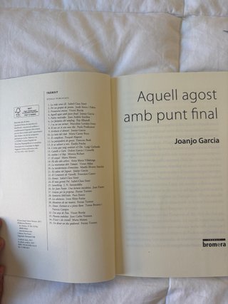 Aquell agost amb punt final
