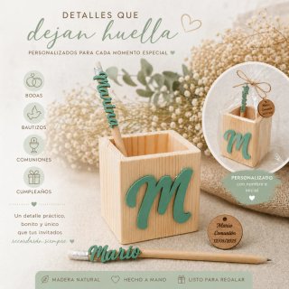 Lápiz y lapicero personalizados