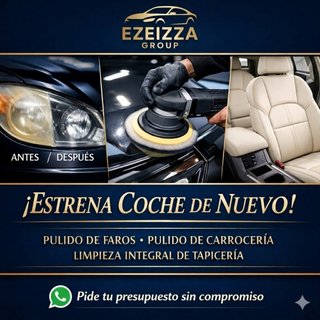 Limpieza de vehiculo/tapiceria