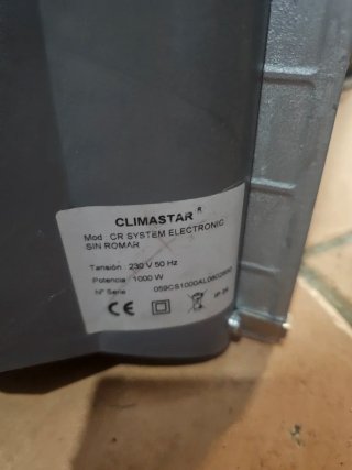Radiador Cerámico Decorativo 1000W