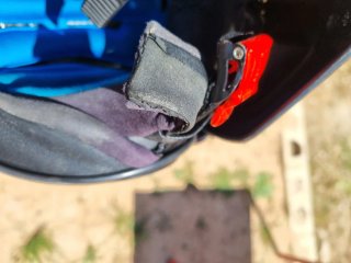 Casco Shark Sanctus Negro/Rojo Talla S