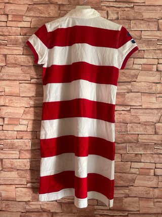 Vestido Polo Ralph Lauren Rayas Talla XS-S