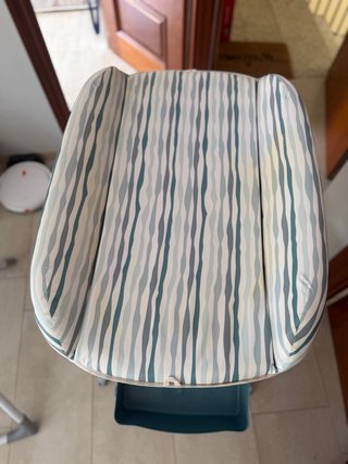 Bañera para bebé con cambiador