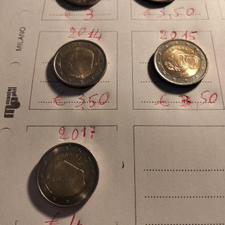 Monete 2 euro SPAGNA