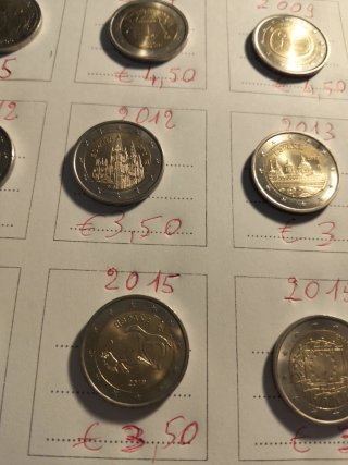 Monete 2 euro SPAGNA