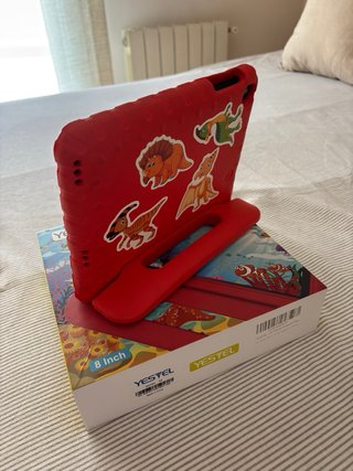 Tablet Infantil YESTEL Roja 8 Pulgadas