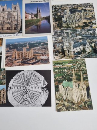 Cartoline di Cattedrali della Francia