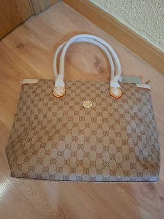 Bolso Beige Estampado "NUEVO"