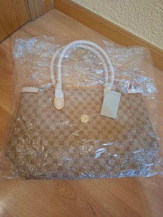 Bolso Beige Estampado "NUEVO"