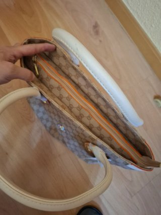 Bolso Beige Estampado "NUEVO"
