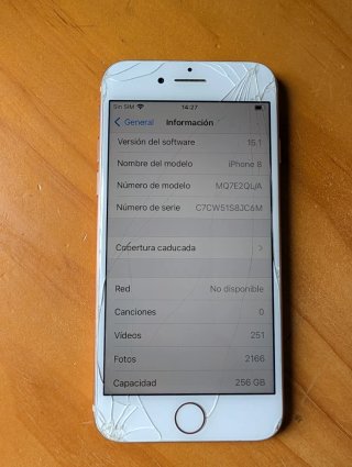 iPhone 8 256GB Bianco e rosa