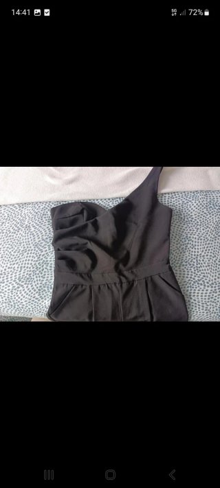 Mono Mango Negro Talla S