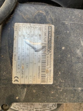 Depuradora Astral con arena de cristal