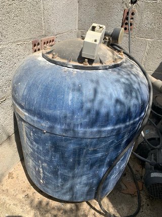 Depuradora Astral con arena de cristal